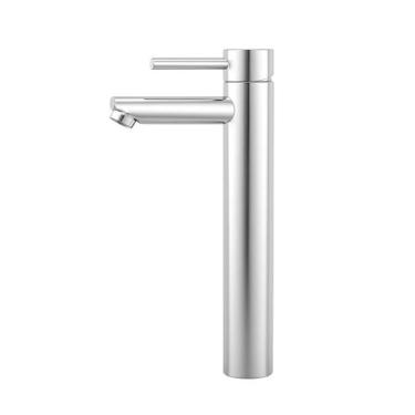 Imagem de Torneira Monocomando Bica Alta Aço Inox Cromado Banheiro Lavabo Design