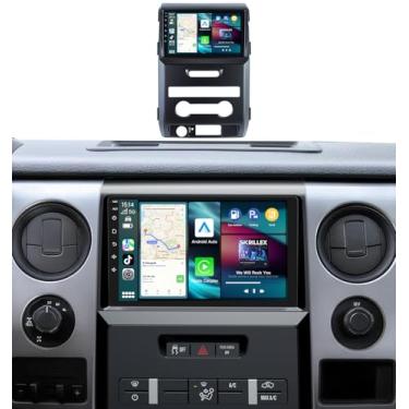 Imagem de Rádio automotivo 8 núcleos 4G RAM 64G ROM para Ford F150 2009-2014: atualização 9 polegadas 1280 * 800 HD Touchscreen estéreo - Carplay sem fio Android Auto GPS 5G WiFi Bluetooth EQ HiFi DSP RDS
