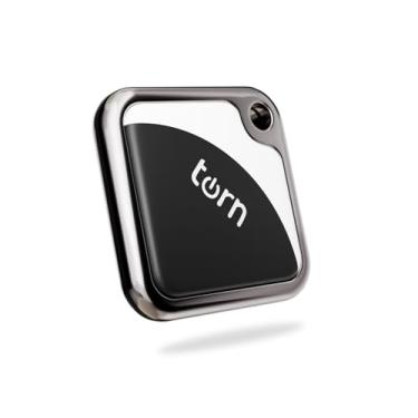 Imagem de Localizador de itens de rastreador de ar para Apple Find My (apenas iOS) para rastreador GPS aéreo para cães e gatos, chaves de bagagem, mochila (preto/branco, 1 pacote)