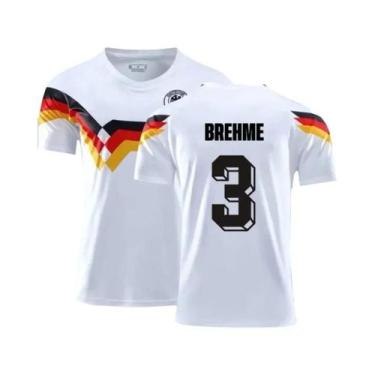 Imagem de Camisa De Futebol Da Seleção Alemã Euro Cup Para Meninos E Meninas, Rá