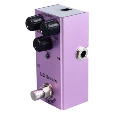 Imagem de Cryfokt Pedal de Efeitos de Guitarra Elétrica Pedal de Mini Efeitos de Coro Portátil para Desempenho, Compacto e Portátil, para Iniciantes e Guitarristas Experientes, material: Liga de Alumínio