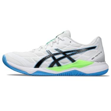 Imagem de ASICS Tênis de vôlei masculino Sky Elite FlyteFoam 3, Branco/Lime Burst, 44