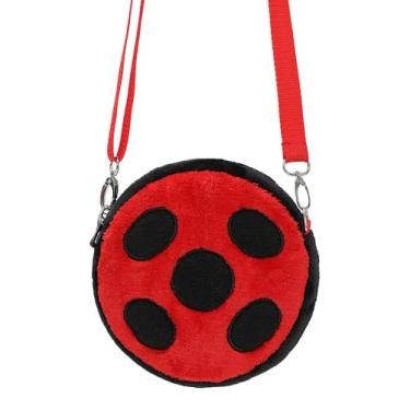 Imagem de Micotaku Miraculous Ladybug bolsas transversais redondas bolsa transversal bolsa de ombro para mulheres e meninas