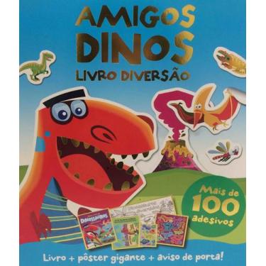 Imagem de Livro - Livro Diversão: Amigos Dinos