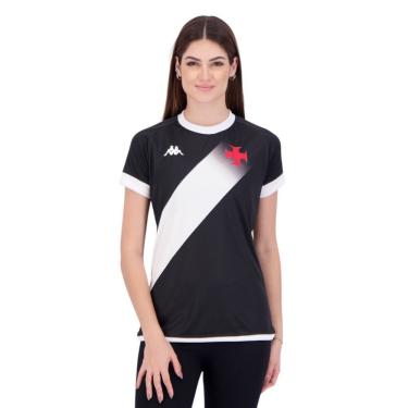 Imagem de Camisa Kappa Vasco Supporter Graphik Feminina