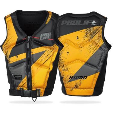 Imagem de Colete Salva Vidas Homologado Neoprene Hydro Citrus Prolife, Citrus vu