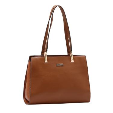 Imagem de Bolsa Detalhe Croco - Alça de Ombro - Marrom - Chenson 3485251