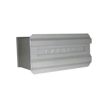 Imagem de Caixa De Correspondência Para Muro Curta - Cor: Branco