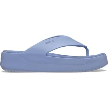 Imagem de Sandália Crocs Getaway Plataform Flip Blue Haze-Feminino