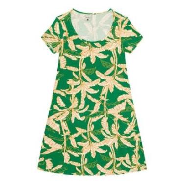 Imagem de Vestido Manga Curta Viscolycra Estampado Malwee Ref. 84980-Feminino
