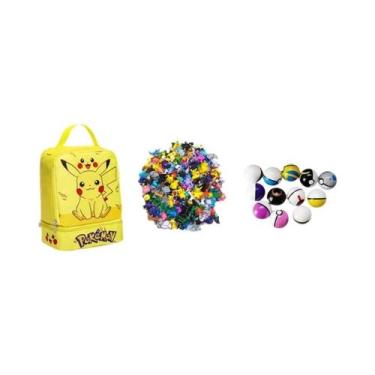 Imagem de Conjunto De Figuras De Ação Pokémon Com Bolsa De Armazenamento, Brinqu