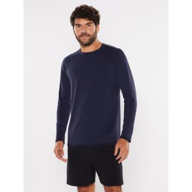 Imagem de Camiseta Manga Longa Lisa U.V Masculino-Masculino