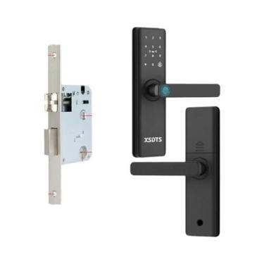 Imagem de Fechadura De Porta Inteligente Com APP Tuya, Biometria, Impressão Digi