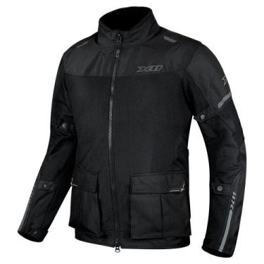 Imagem de Jaqueta Masculina X11 Adventure Preto Ventilada Parca, M