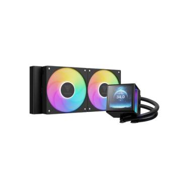 Imagem de Water cooler gamdias chione p5 rgb 240mm amd/intel p5-240 com display 