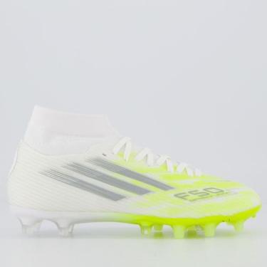 Imagem de Chuteira Adidas F50 Sparkfusion Campo Feminina Branca, 37