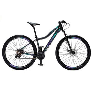 Imagem de Bicicleta KRW Aro 29 Alumínio 21 Velocidades MTB Shimano TZ Freio a Di