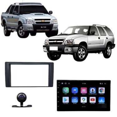 Imagem de KIT MULTIMIDIA ANDROID CHEVROLET S10 PITBULL E BLAZER 2001 a 2011 com 