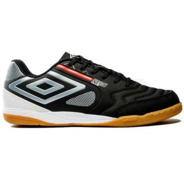 Imagem de Chuteira Futsal Umbro Pro 5 Bump Club Unissex Preto Branco, Preto, 43
