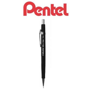 Imagem de Lapiseira Tecnica Pentel 0,7mm P-207 Sharp Preto Fosco