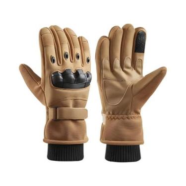 Imagem de Luvas De Inverno Masculinas Térmicas Com Tela Sensível Ao Toque Para M
