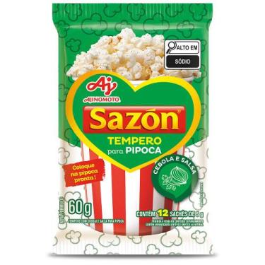 Imagem de Tempero SAZÓN para Pipoca sabor Cebola e Salsa - AJINOMOTO
