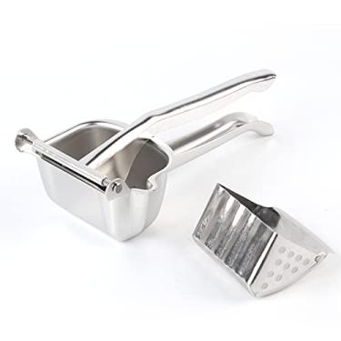Imagem de Espremedor manual de frutas,espremedor de suco manual, espremedor de frutas c¨ªtrico Heavy Duty 304 de a?o inoxid¨¢vel espremedor manual ferramenta de cozinha multifuncional para lim?es laranjas l