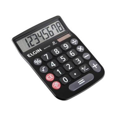 Imagem de Calculadora De Mesa Elgin Mv- 4133 - Com 4 Operações E Inversão De Sin