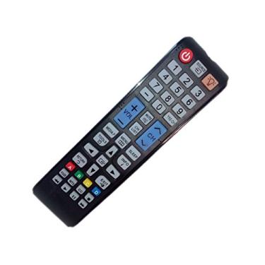 Imagem de Controle remoto substituído compatível com Samsung PN43E450A1FXZA LT24B350 PN43F4550 UN22F5000AFXZA UN40EH5000FXZA UN50EH5000FXZA TV LED HDTV Plasma