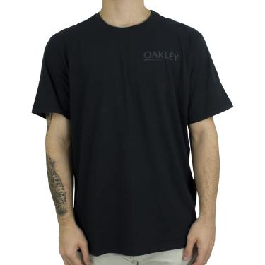 Imagem de Camiseta Oakley Masculina Graphic Logo Tee, Preto, P
