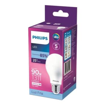 Imagem de Lâmpada Led Bulbo 13W E-27 6500K 1311Lms Bivolt 929002984612 - Philips
