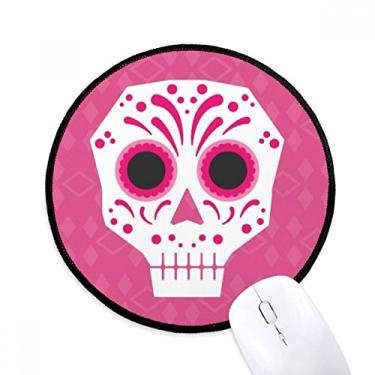 Imagem de Mouse pad com ilustração de cultura nacional do México e olhos rosa para escritório
