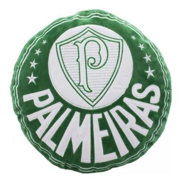 Imagem de Almofada Brasão Do Palmeiras Oficial Licenciado - Mileno