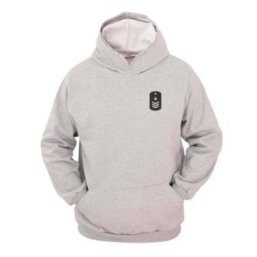 Imagem de Moletom Masculino Canguru Estampa Patente Militar Ragor