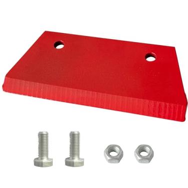 Imagem de SEASAIL Lâmina de trado de terra resistente EB10HD compatível com terminal EA10F, 25,4 cm, vermelho (25,4 cm)