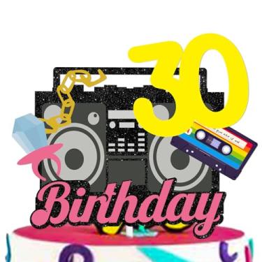 Imagem de S-Ca-0113 Topo de Bolo Marrom Glitter Acampamento Urso Selvagem Tema Registro Suprimentos Decoração Chá de Bebê Menino Menina Feliz Aniversário Floresta Decorações de Festa