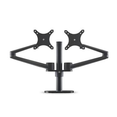 Imagem de Suporte/Braço Articulado 2 Monitores - Preto - Aj Som Acessórios Music