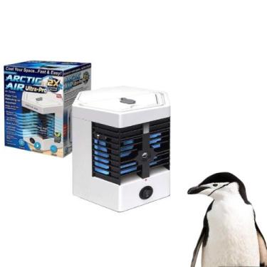Imagem de Mini Ar Condiciona Portátil Climatizador Umidificador Clima - Wcan