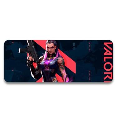 Imagem de Mouse Pad Gamer Valorant Reyna - EMPIRE GAMER, 90cm x 35cm