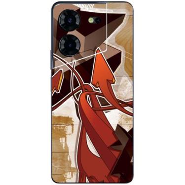 Imagem de Capa Adesivo Skin071 Verso Para Tecno Pova 5 4G (2023) - KawaSkin