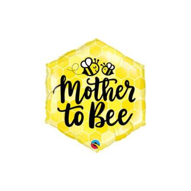 Imagem de Balão de Festa Microfoil 20" 51cm - Mother to Bee (Futura Mamãe) - 1 u