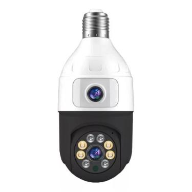 Imagem de Câmera Lâmpada Fullhd Wifi Com Visao Dupla E Noturna Sem Fio Facil Ins