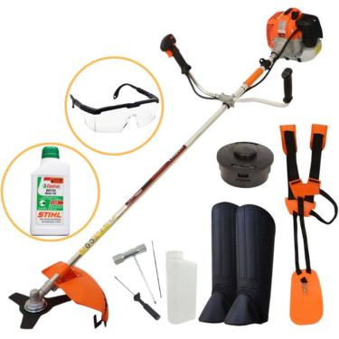 Imagem de ROCADEIRA  A GASOLINA VULCAN VR620H / VR620 H PROFISSIONAL 2 Tempos 62cc 3HP c/ 2 Brindes Lamina Faca + Oculos