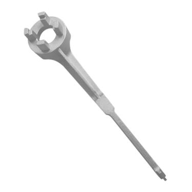 Imagem de MERIGLARE Chave de barril de bung, ferramenta de abertura de barril, fácil de usar, chave de tambor portátil profissional, chave de abertura de tampa de tambor