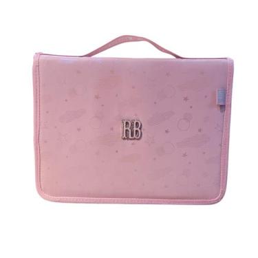 Imagem de Estojo Rebecca Bonbon RB24667 96 Elásticos Holográfico, Rosa