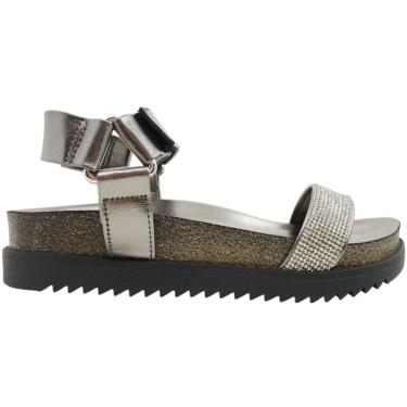 Imagem de Sandália Feminina Papete Casual Dia a Dia Passeio Trabalho Flatform Ultra Conforto Moleca 5500.106