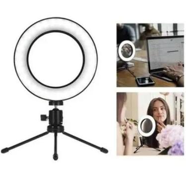 Imagem de Ring Light 16Cm Refletor Luz Iluminador Profissional De Led - BCS