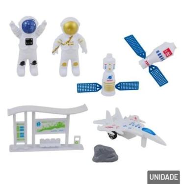 Imagem de Boneco Astronauta 07 Peças com Acessórios Espacial - ARK BRASIL