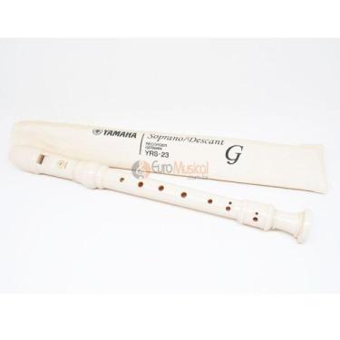 Imagem de Flauta Doce Yamaha Soprano Germanica Yrs23g