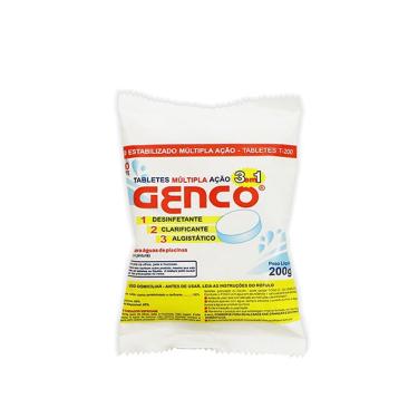 Imagem de Cloro Tablete Genco 200g Multipla Ação